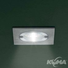 SD 802 oprawa wpuszczana 1x50W GU5.3 12V aluminium ( pozostały 2 szt. )